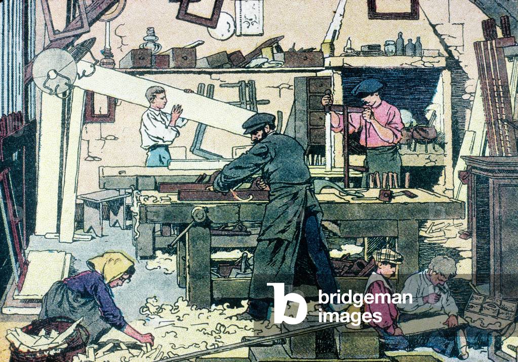 The carpenter drawing of Raffin