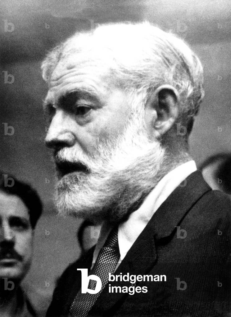 American writer Ernest Hemingway in Madrid on August 20, 1960
