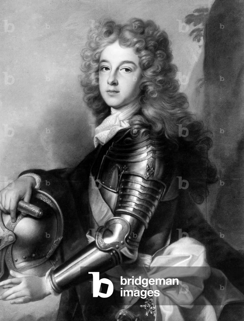 king Philip V of Spain (1683-1746), King  from 1700 to 1724, pastel