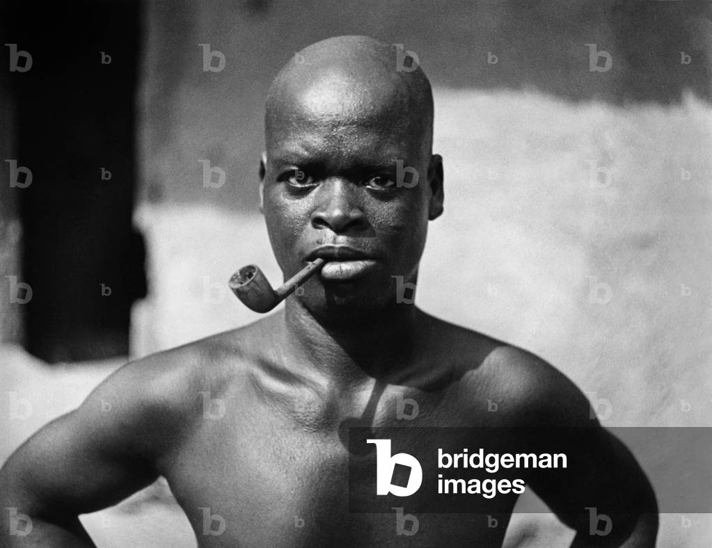 Kwami, Cocoa Farmer, Ghana, c.1950 (b/w photo)
