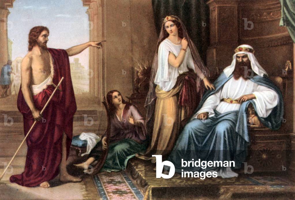 Set of biblical educational postcards in the 50's , made after Fine Arts : here after 