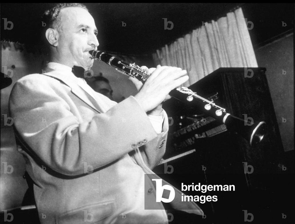 Mezz Mezzrow (1899-1972) jazz clarinetist c. 1950