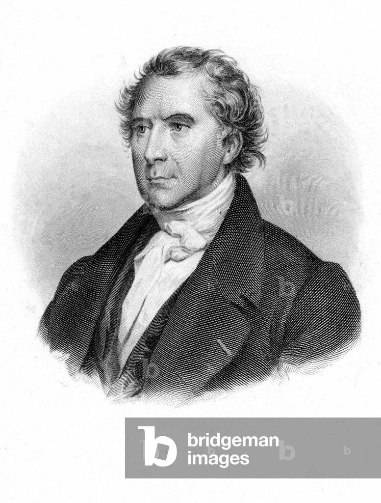 Francois Arago (1786-1853) French politician physicist and astronomer, director of the observatory of Paris, engraving, 19th century