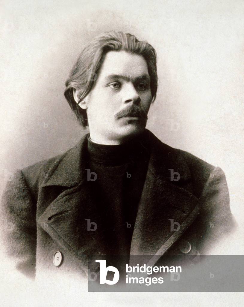 Maxim Gorki (1868-1936) russian writer, c. 1900