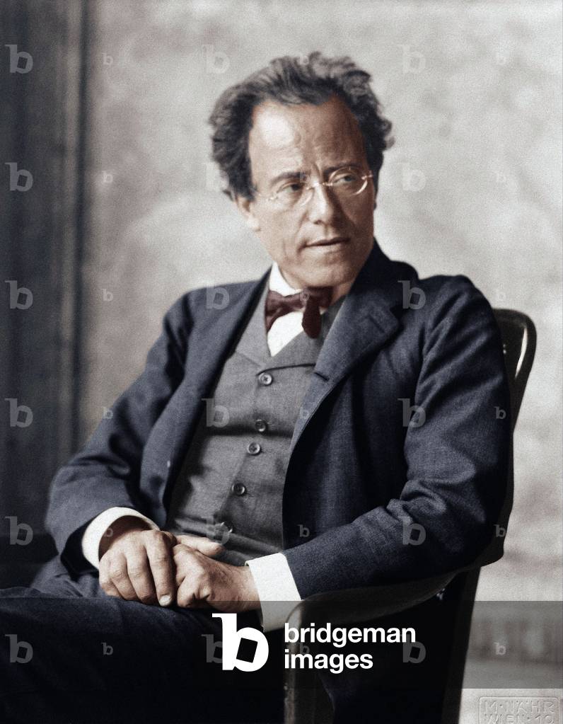 Gustav Mahler at the Vienna Opera House, 1907 (photo)