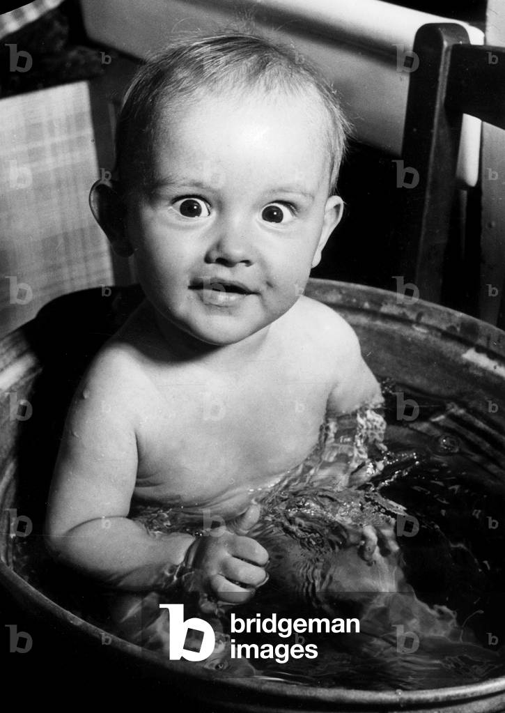 Baby in the bath