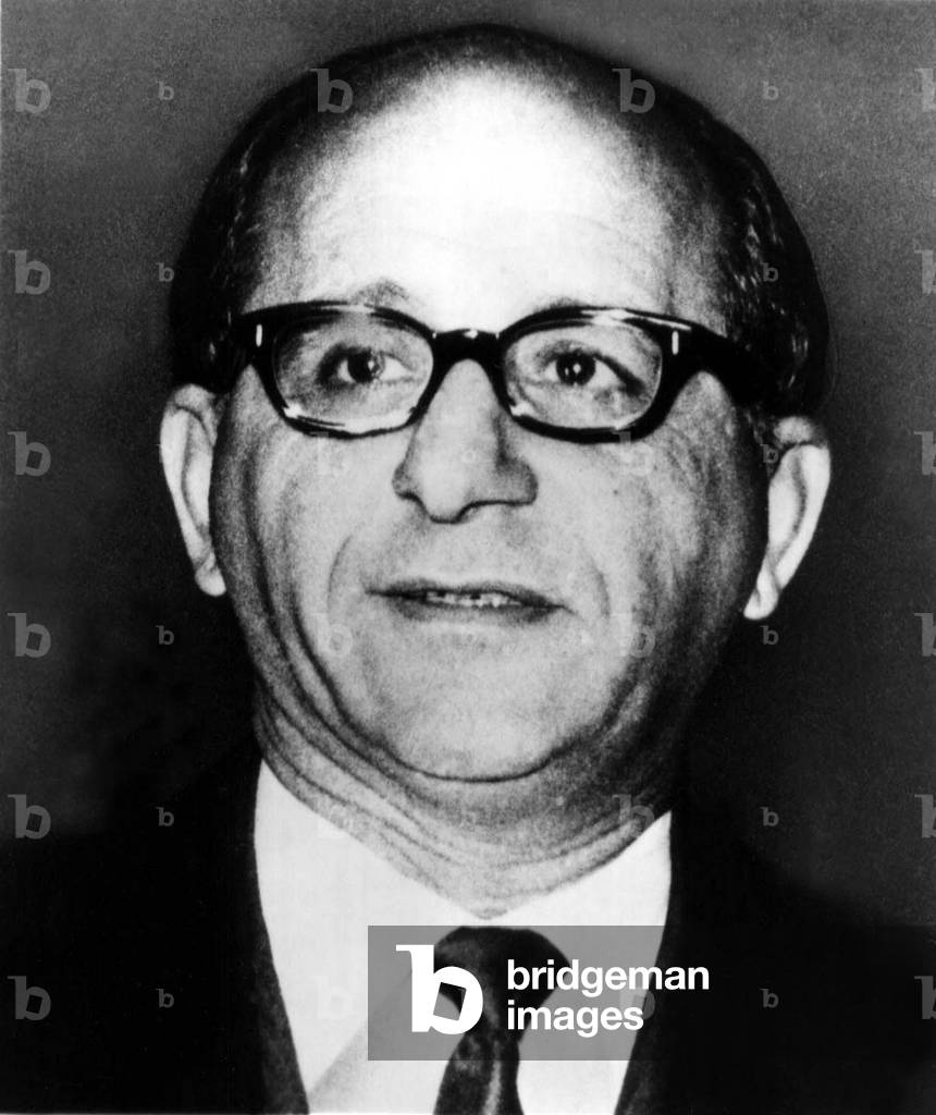 Sam Giancana (1908-1975) gangster mafioso leader of the Chicago mafia