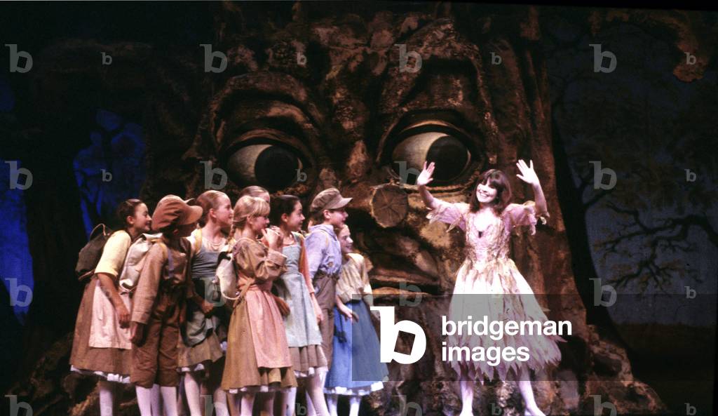 French Singer Chantal Goya during one of her show in 1984