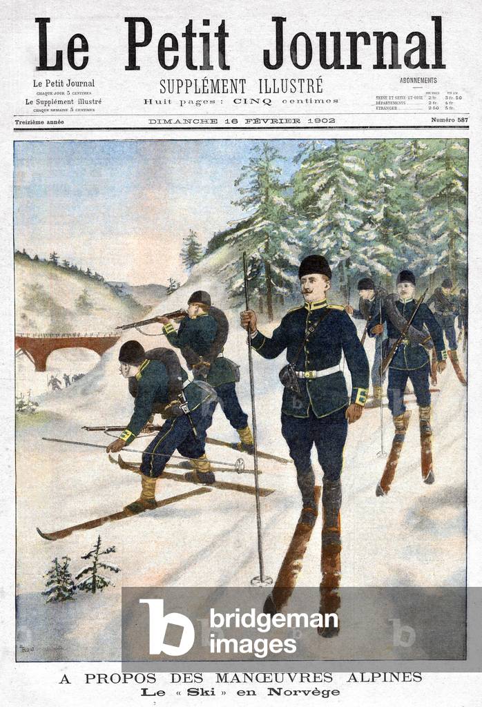 Alpine ski manoeuvres in Norway - Cover of 