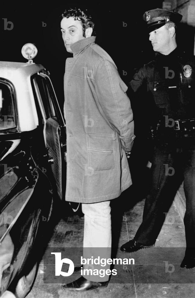 Lenny Bruce, arrested on February 23, 1963 for narcotics charge