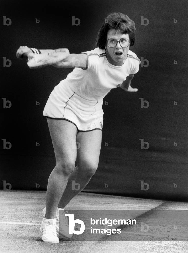American tenniswoman Billie Jean Moffitt King  won over Hana Mandikova at Wimbledon tennis tournament June 30, 1979