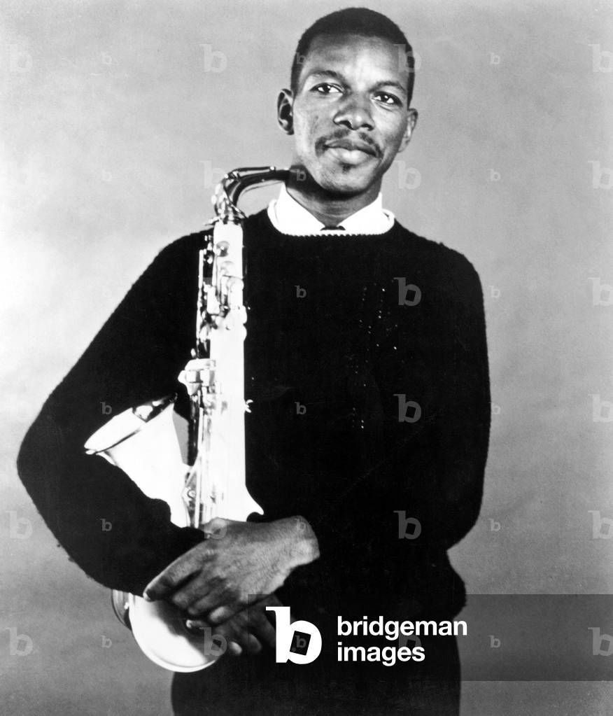 saxophoniste Ornette Coleman (b.1930) at the time of the record 