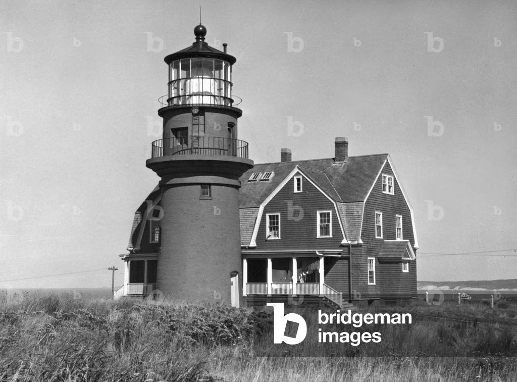 Gay Head Lighthouse, Martha's Vineyard Island, Massachusetts, 50s