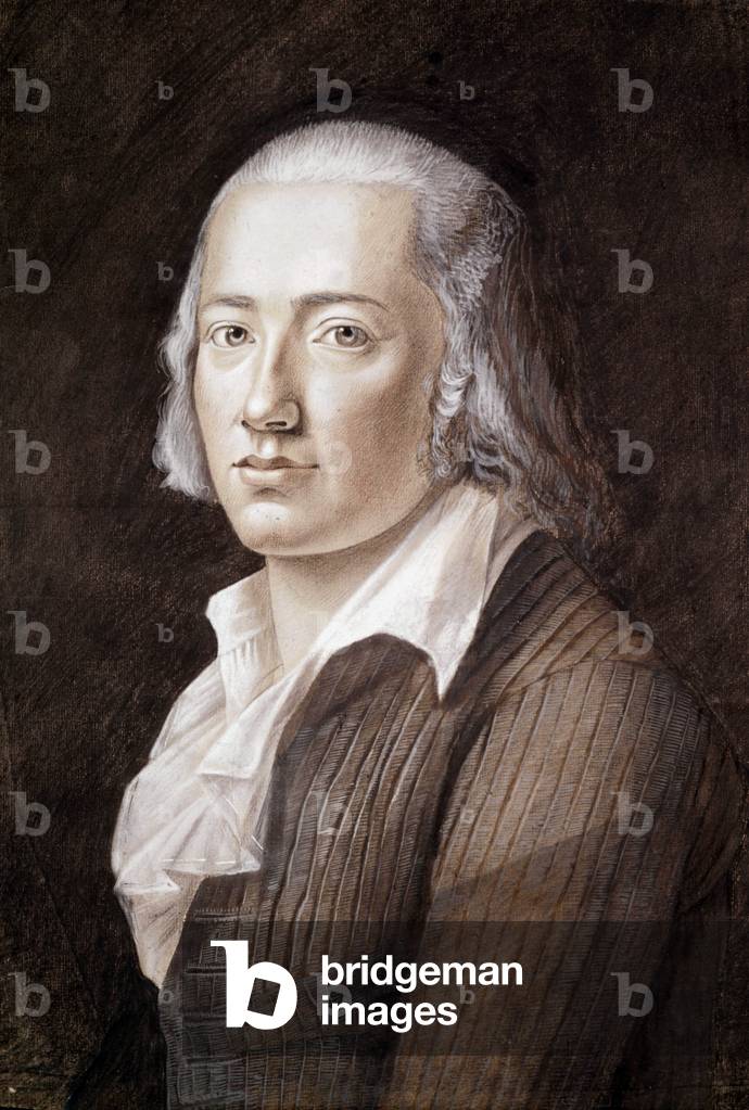 Friedrich Holderlin (pastel on paper)