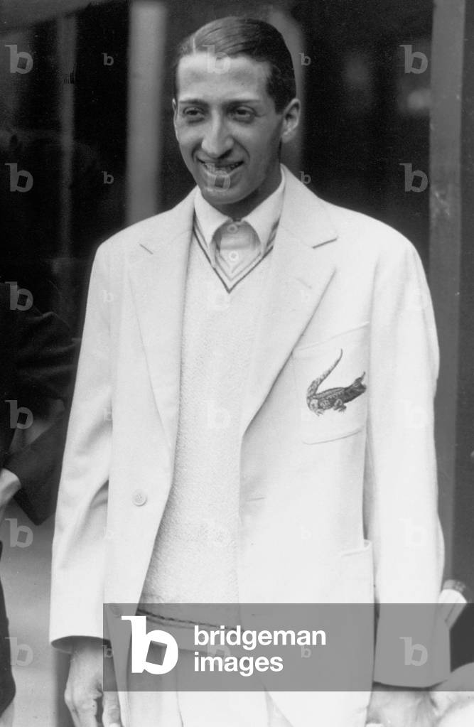 Rene Lacoste (1904-1996) (b/w photo)