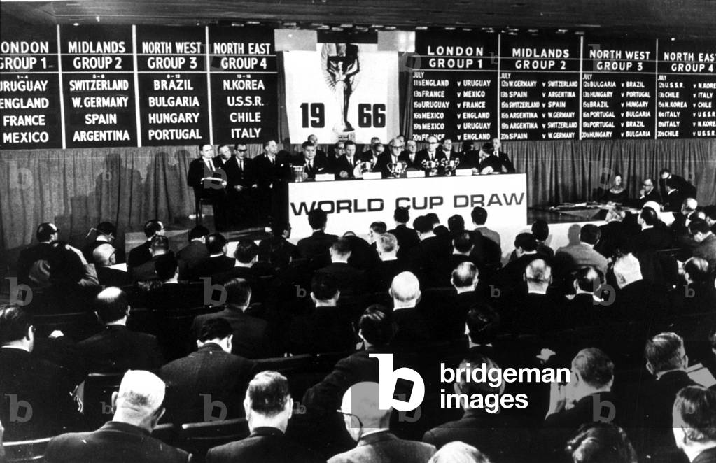 Selection for fott world cup in 1966 at Royal Garden Hotel in London football