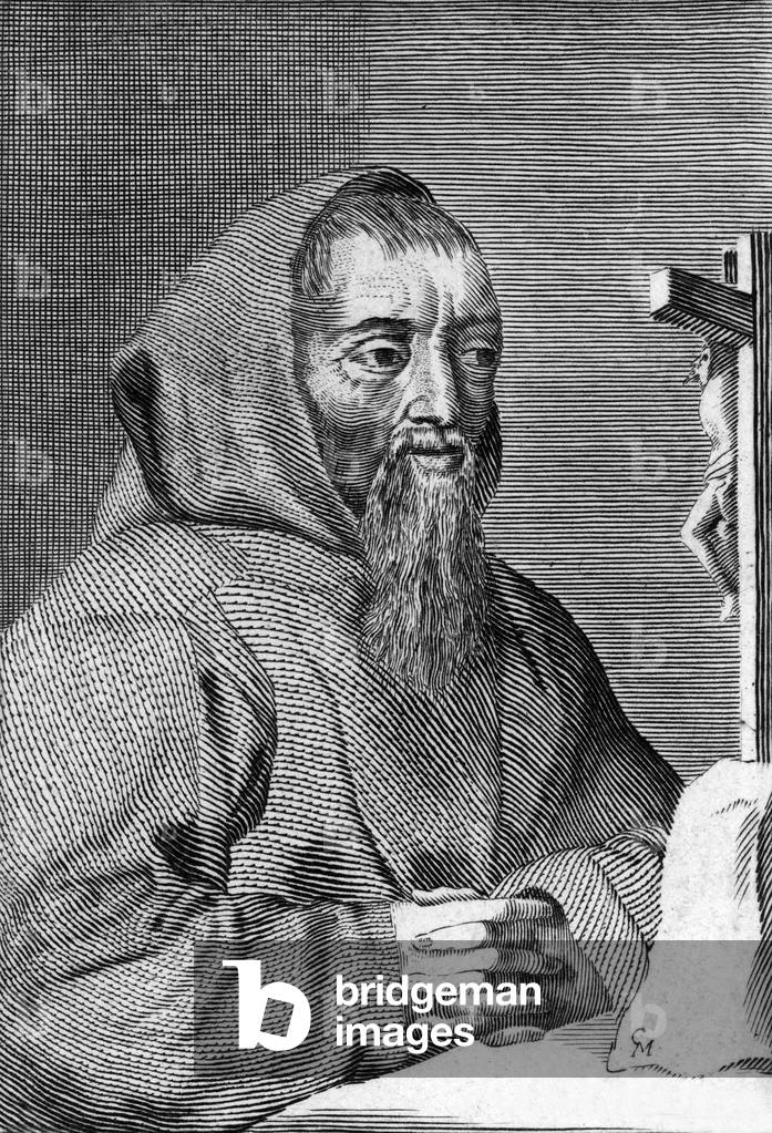 Francois Leclerc du Tremblay (1577-1638) aka Pere Joseph, engraving