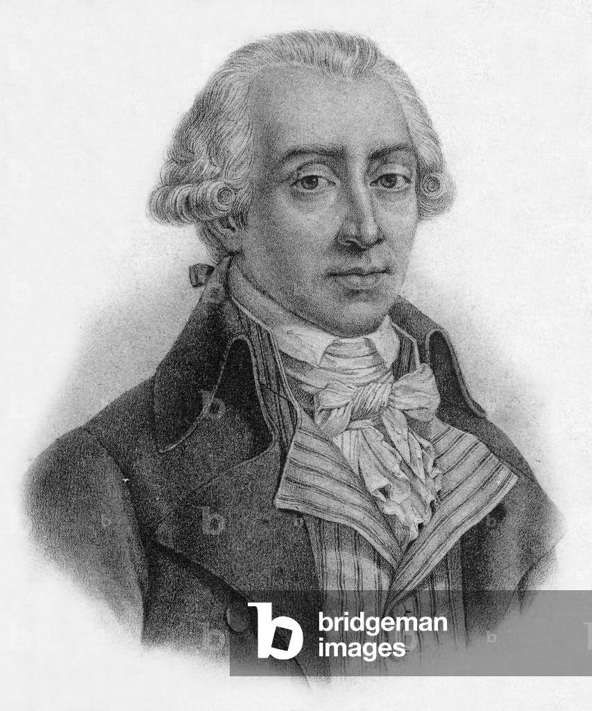 Jean Lambert Tallien (1767-1820) French revolutionary, lawyer and printer and director of the newspaper 