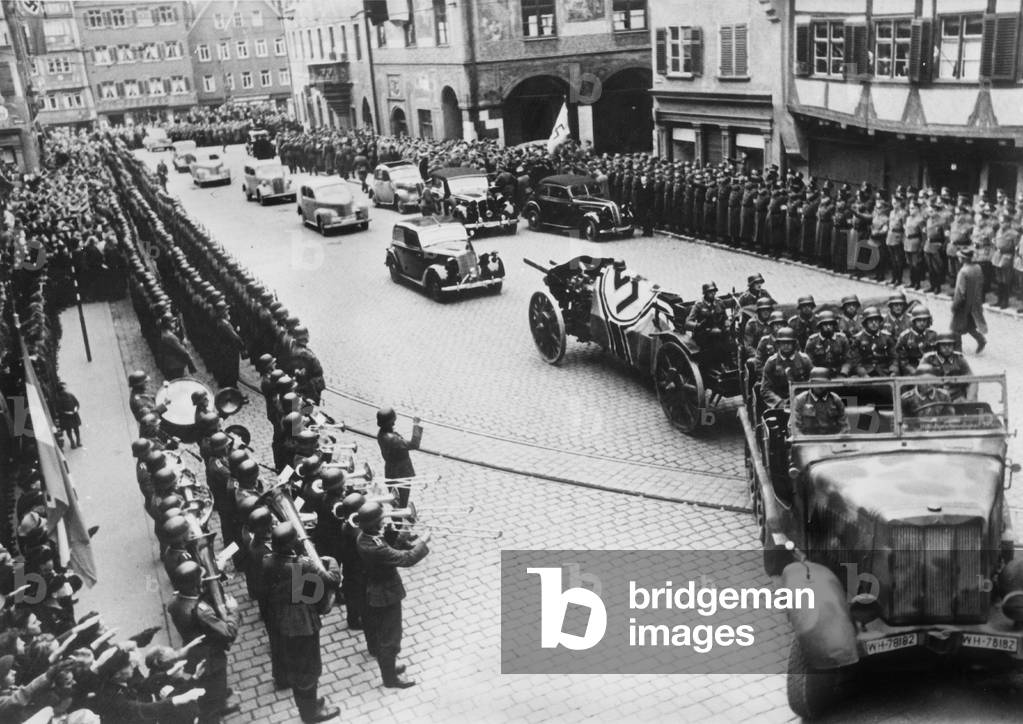 funeral of marshall Erwin Rommel in Germany October 18, 1944