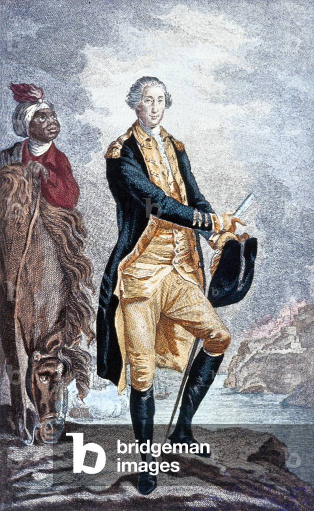 George Washington (1732-1799) 1st American President 1789-1797, anonymous engraving