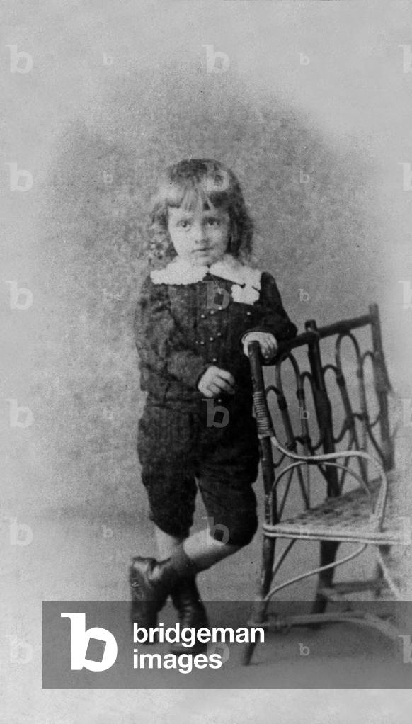 Andre Malraux  French novelist, here as a child, c. 1904 (photo)