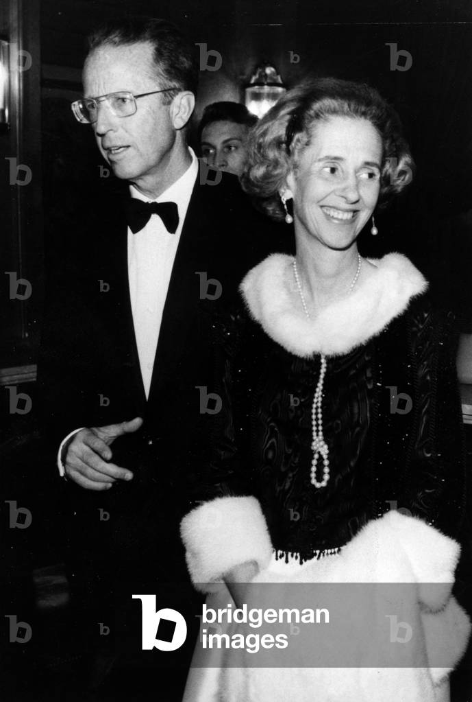 King of Belgians Baudouin 1st and Queen Fabiola, 1988