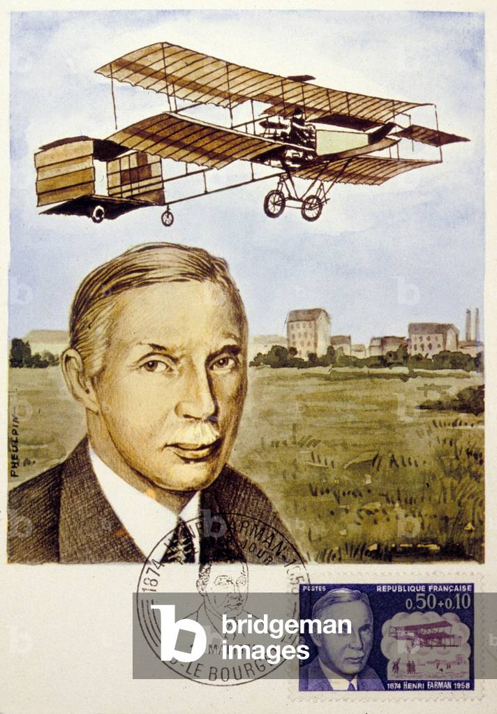 Henri Farman (1874 1958) aircraft manufacturer