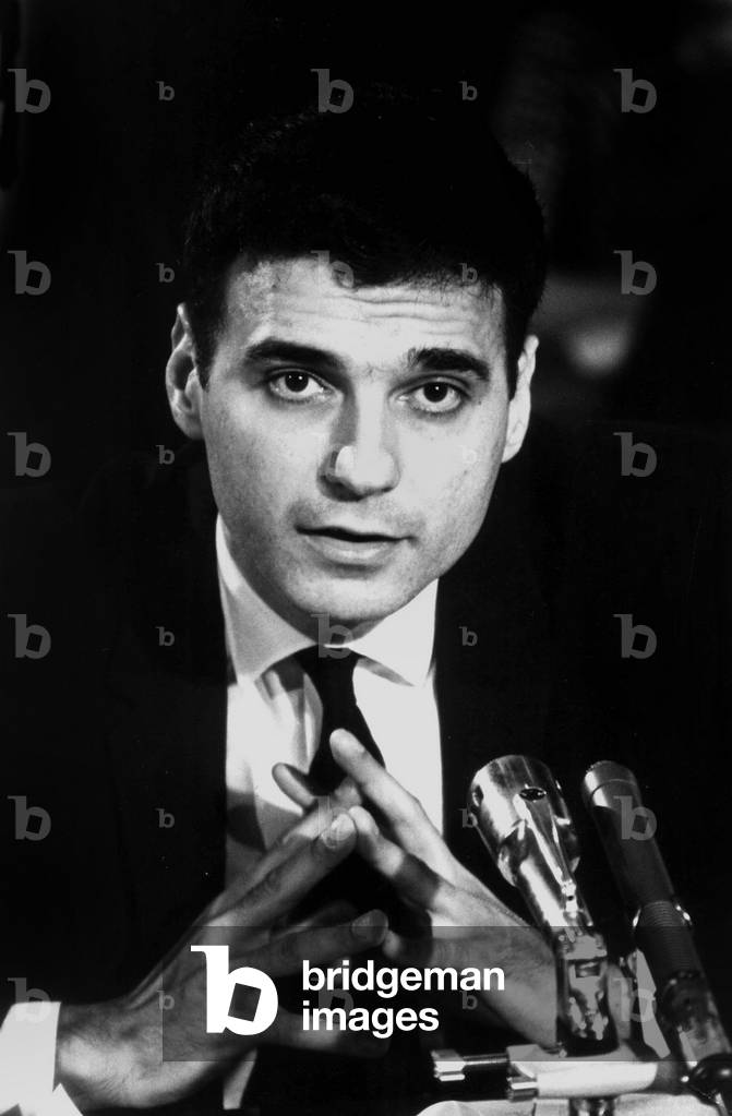 Ralph Nader American activist lawyer who opposes the power of large corporations and has worked for decades on environmental, consumer rights, and pro-democracy issues here c. 1972