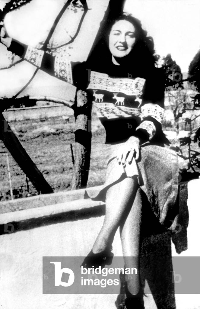 Maria Callas (1923-1977) c. 1944 in Greece