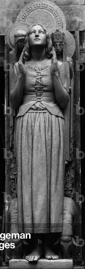 detail of the church Saint Jeanne d'Arc in Gennevilliers, France (photo)