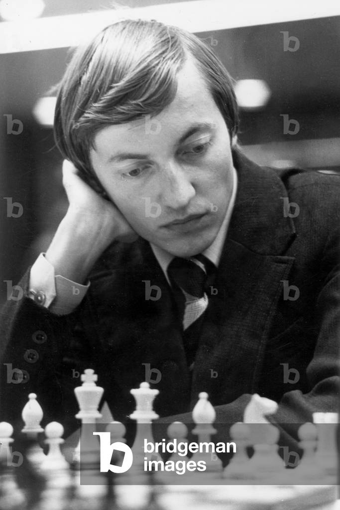 Russian player Anatoli Karpov during Tilburg (Holland) chess championship on September 27, 1977