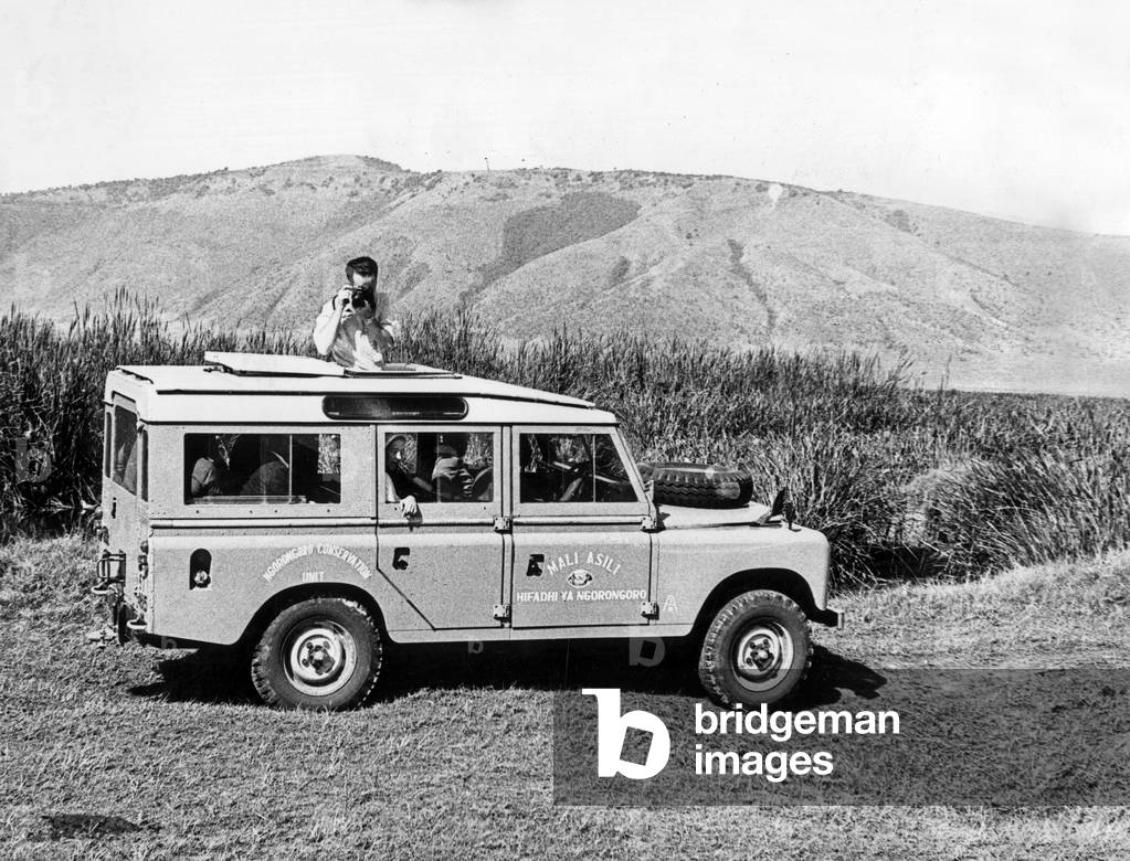 King Baudouin 1st and Queen Fabiola of Belgium in Tanzania March 1975