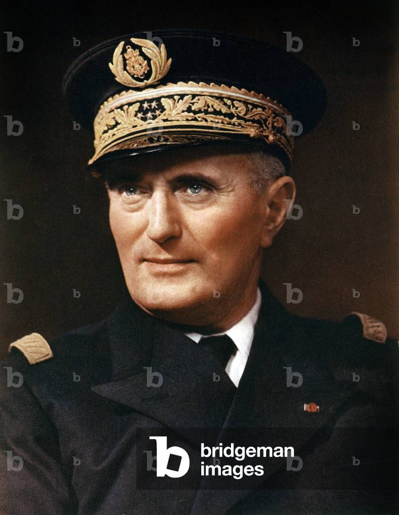 French admiral Darlan in 1941 during the war