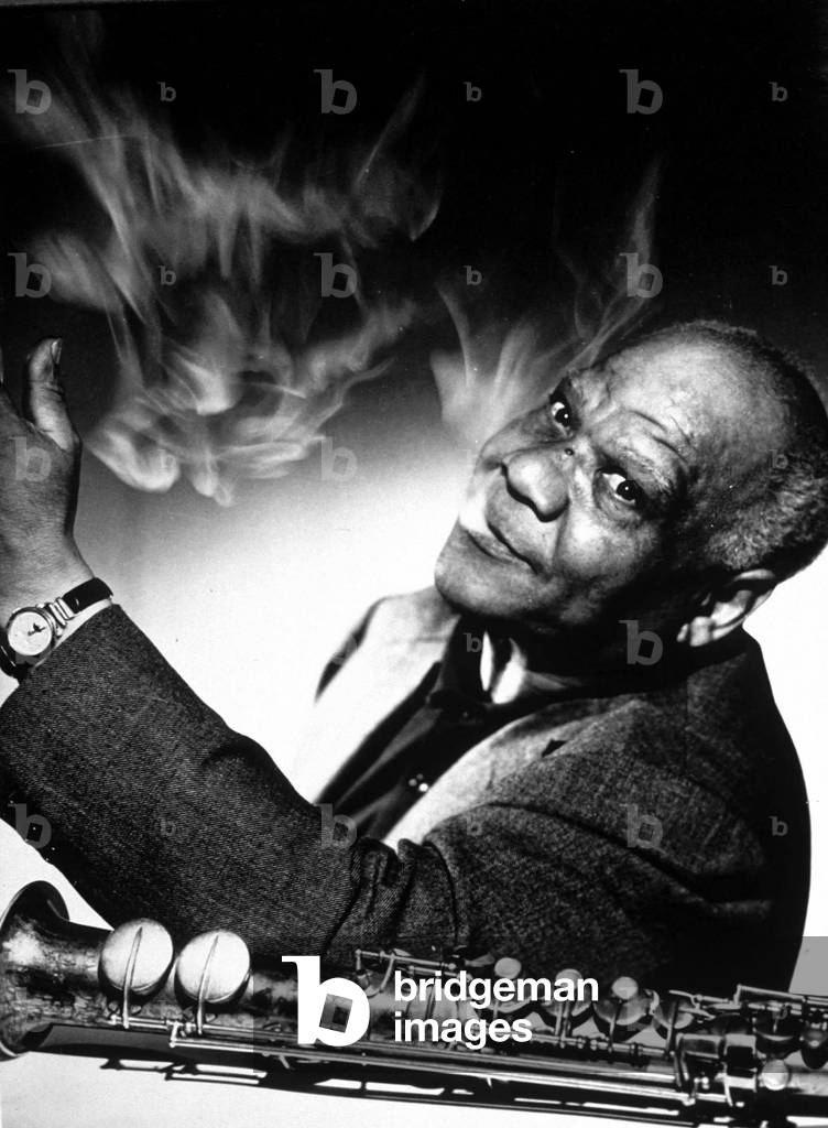 American jazz clarinettist Sidney Bechet (1897-1959) here c. 1953