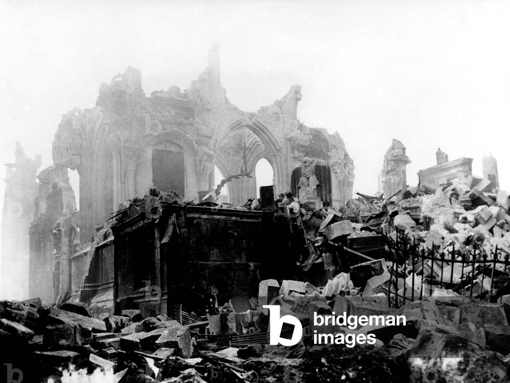 Allied bombings on Rouen (Normandy) May 1944
