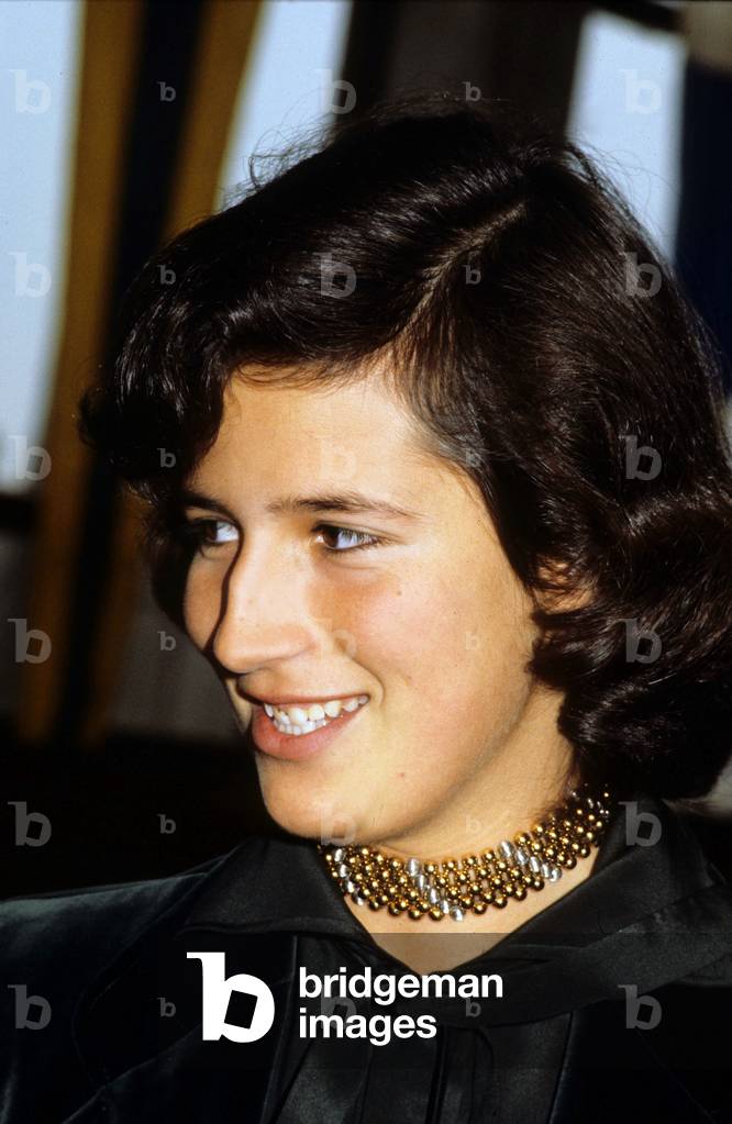 Princess Marie-Esmeralda of Belgium (daughter LeopoldIII of Belgium and Liliane-of-Rethy, and half-sister of Baudouin1st, born in 1956) in October 1978