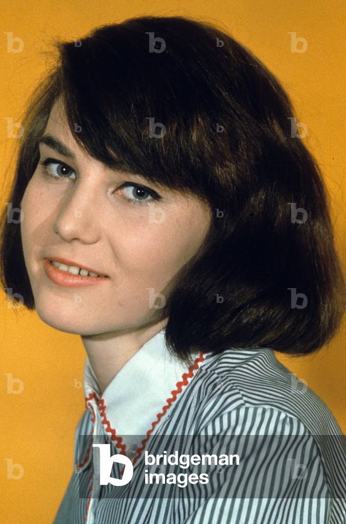 Portrait of Michele Torr in 1963