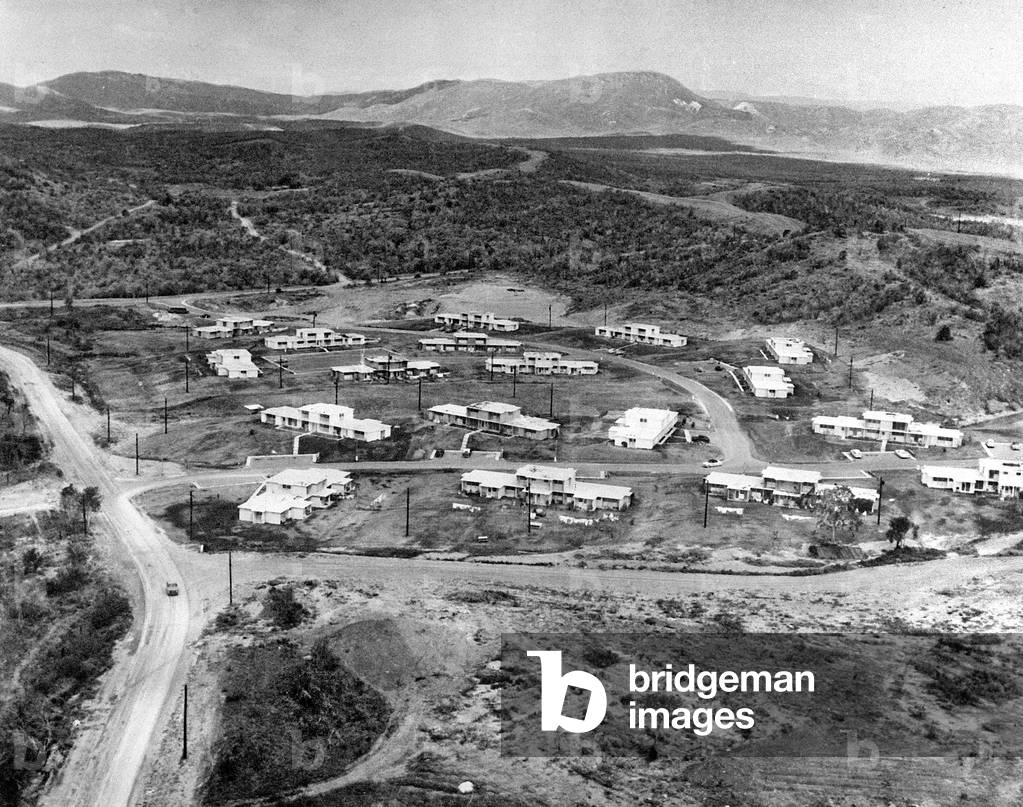 American base at Guantanamo Cuba April 13, 1961 a few days before the operation of Bay of Pigs Playa at the time of the missiles crisis