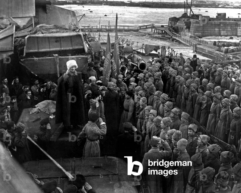 The Kronstadt Rebellion (b/w photo)