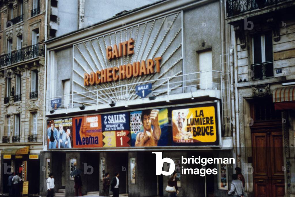 Le cinema Gaite Rochechouart en 1976