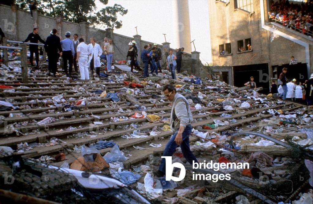 The Heysel Stadium disaster occurred due to football hooliganism in which a retaining wall of the Heysel Stadium in Brussels collapsed on May 29, 1985 during a football match between Liverpool F.C. from England and Juventus F.C. from Italy