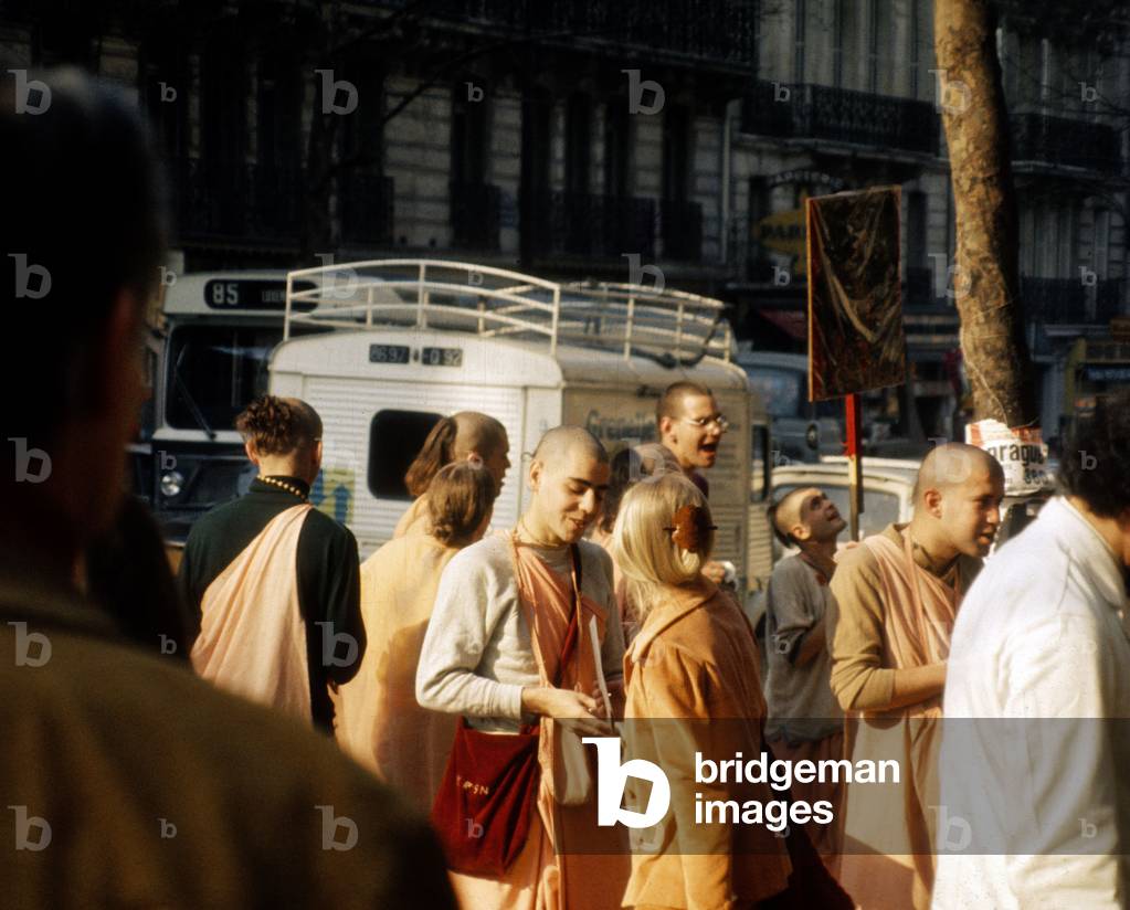 Paris Followers of Krishna Boulevard Saint Michel