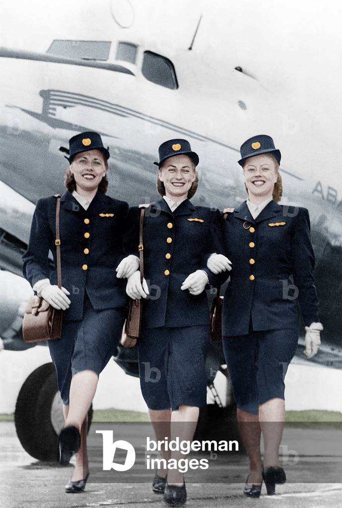 stewardesses c. 1950