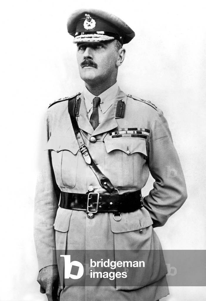 Vicount Edmund Henry Allenby (1861-1936) English officer he led the Egyptian Expeditionary Force in the conquest of Palestine and Syria in 1917 and 1918