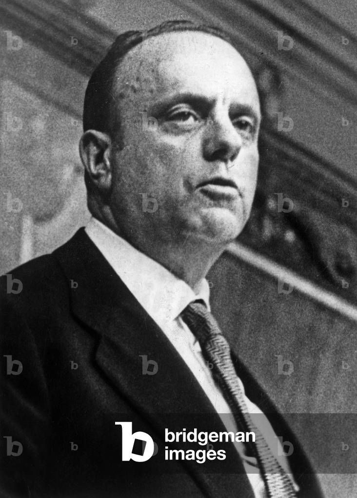 Manuel Fraga Iribarne, leader of the People's Alliance (Alianza Popular - AP), June 13, 1977.