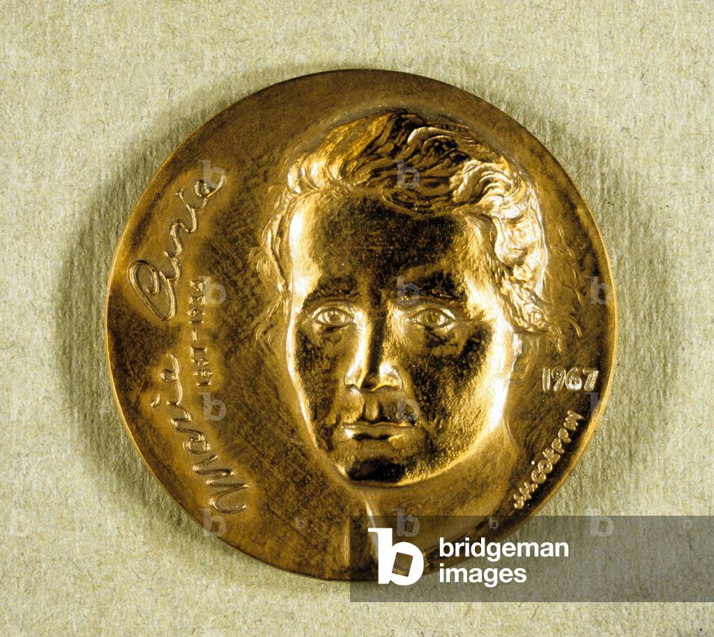 Medal Celebrating the Centenary of Marie Curie (1867-1934)