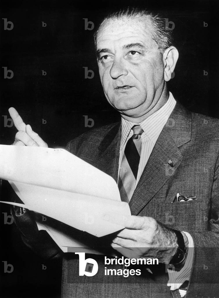 American vice-President Lyndon Johnson in Washington November 16, 1963