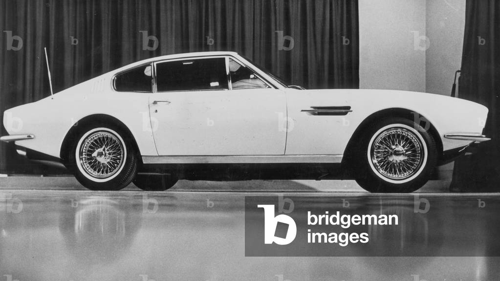 Aston Martin two-door car (150mph DBS) presented in England on September 22, 1967