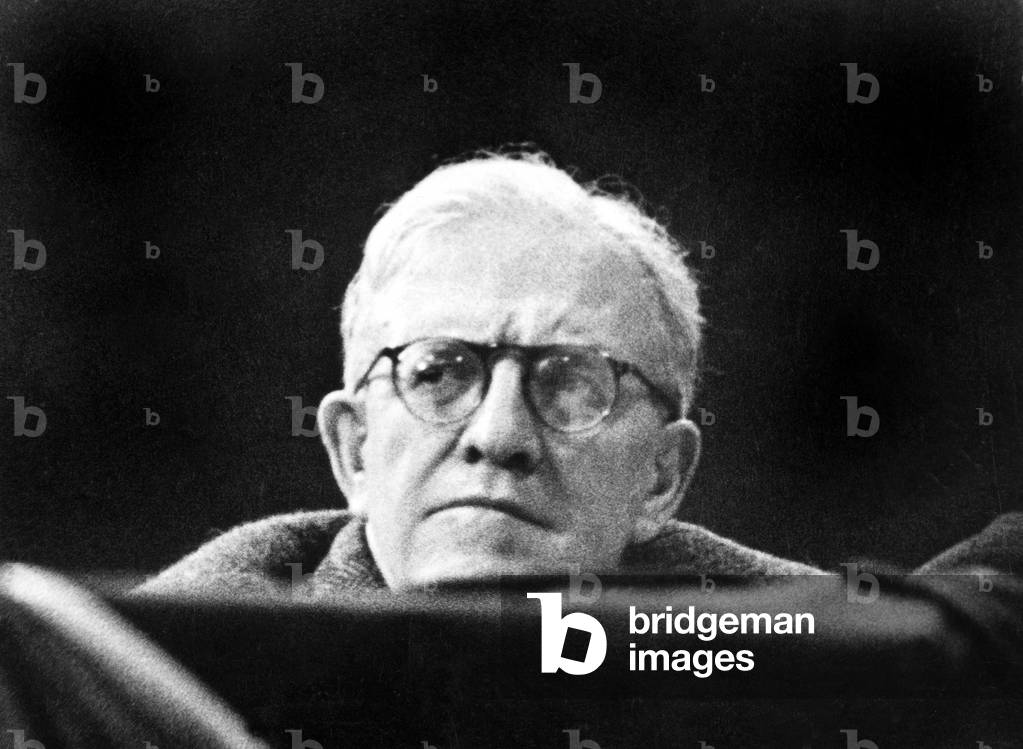 Julio Alvarez del Vayo (1891-1975) Spanish republican minister of foreign affairs and delegate of the Spanish republic here c. 1955