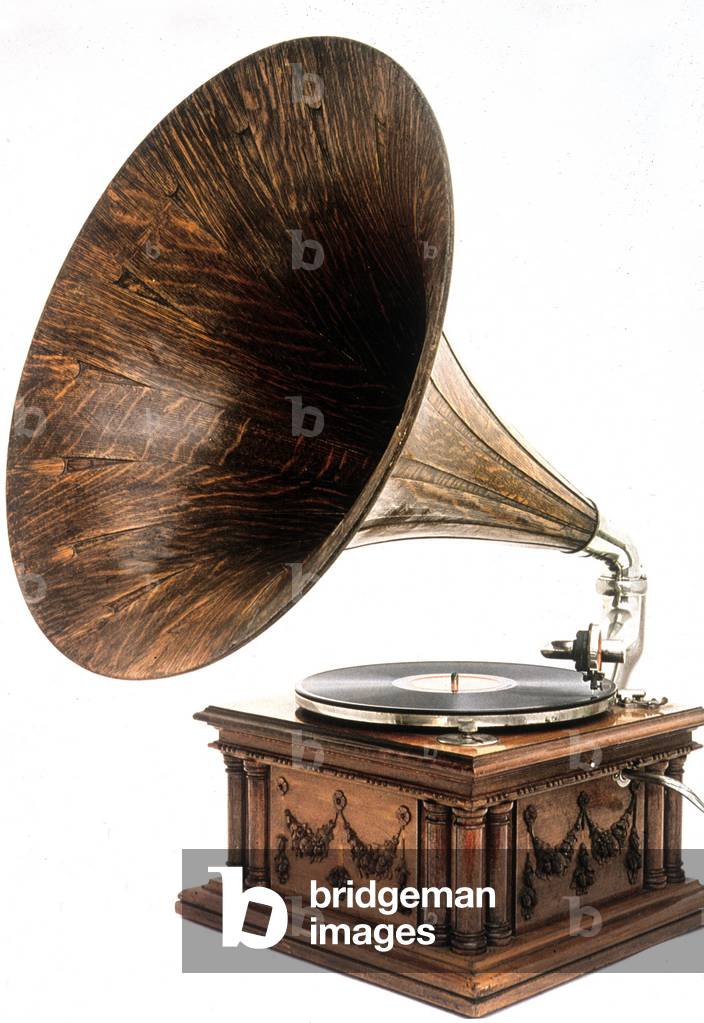 Phonograph appearing in the film Fitzcarraldo in 1982